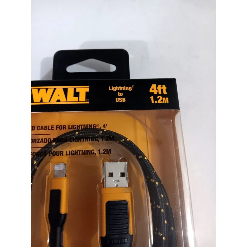 DeWalt DXMA1311359 For iPhone iPad & iPod Lighting Built w/ Kelvar New